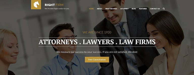 ATTORNEY LAWYER LAW FIRM LEGAL PRACTICE WEB SITES